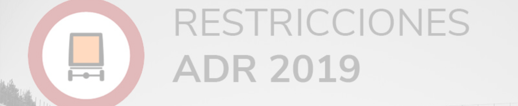 Regulación de tráfico durante 2019