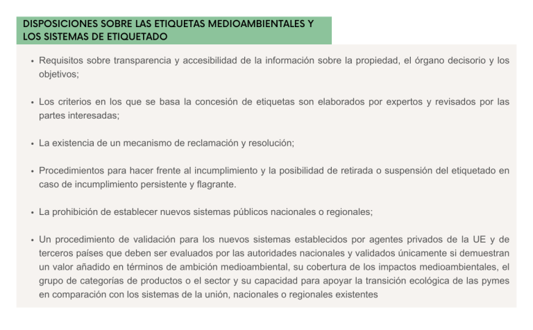 Directiva sobre afirmaciones verdes: Promoviendo la transparencia ambiental y evitando el greenwashing 5